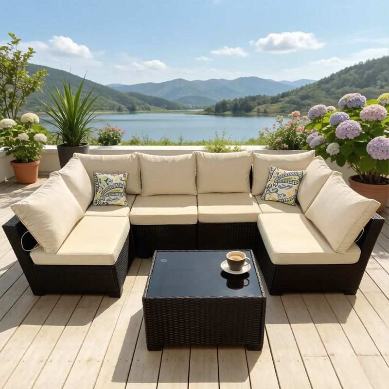 Gartenstühle aus Roteisen